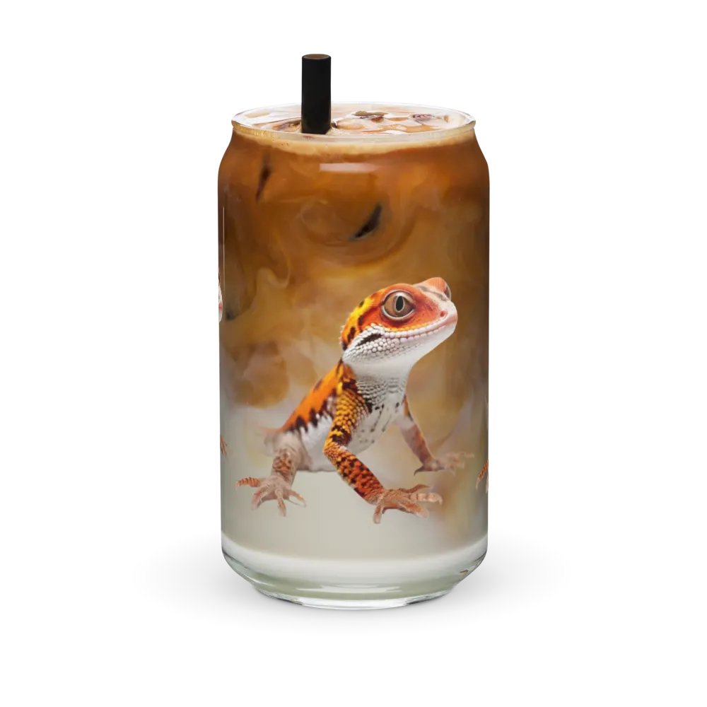 Lizard Pattern Can-Shaped Glass Set product image (36)