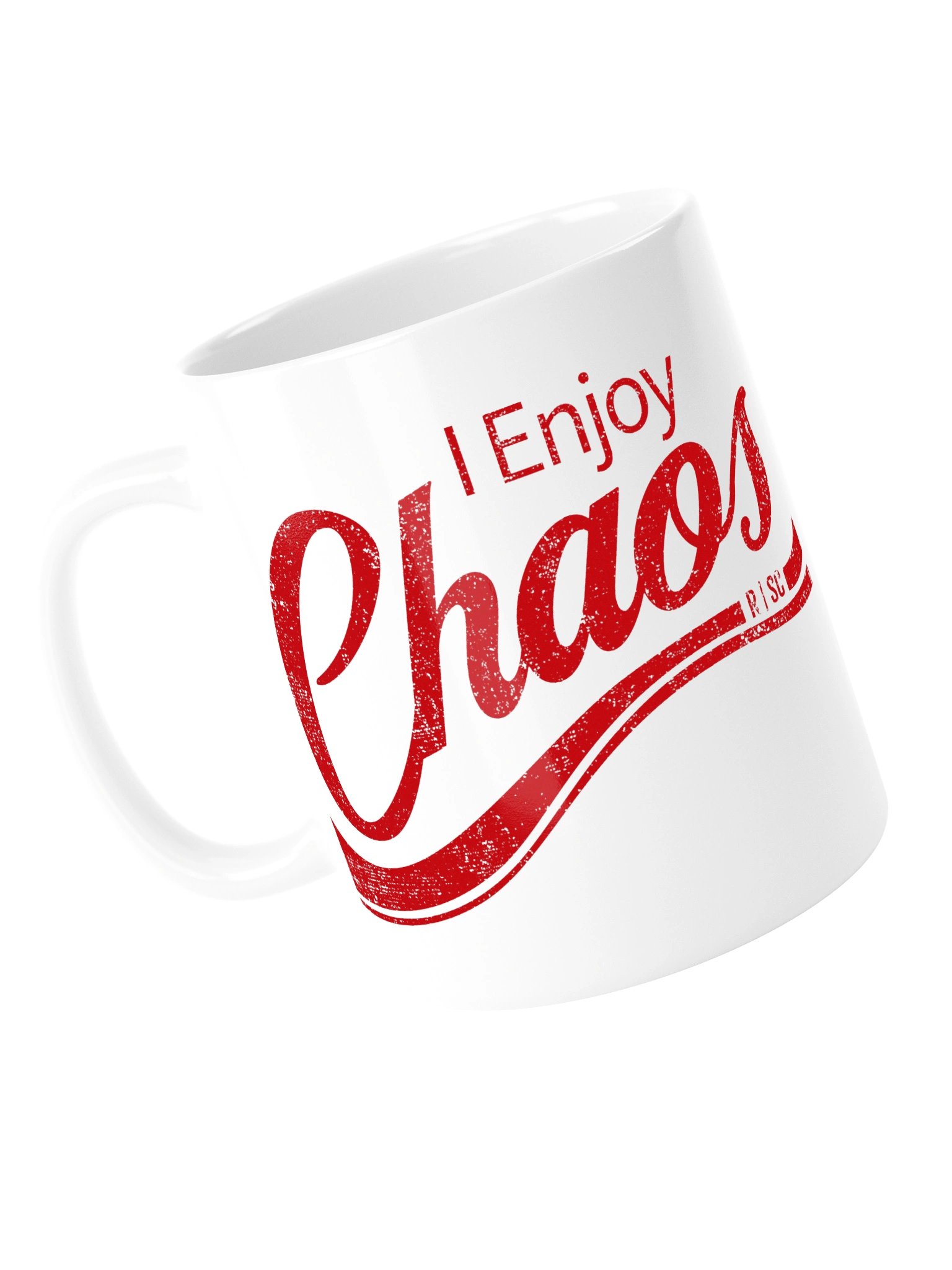 I Enjoy Chaos White Mug product image (5)