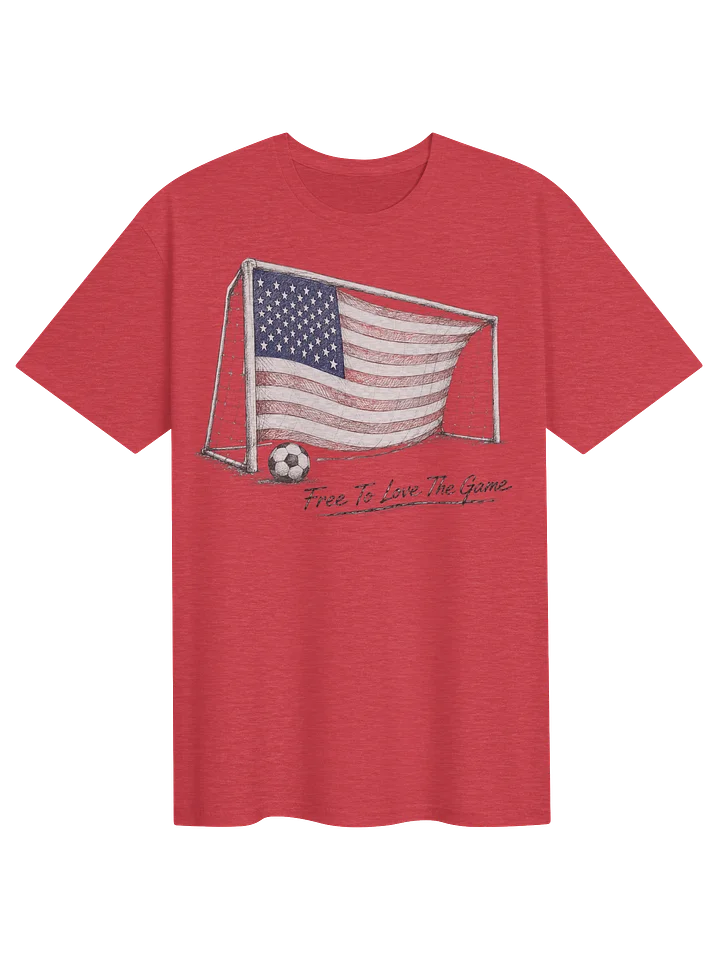 Free To Love The Game Soccer Tee product image (1)