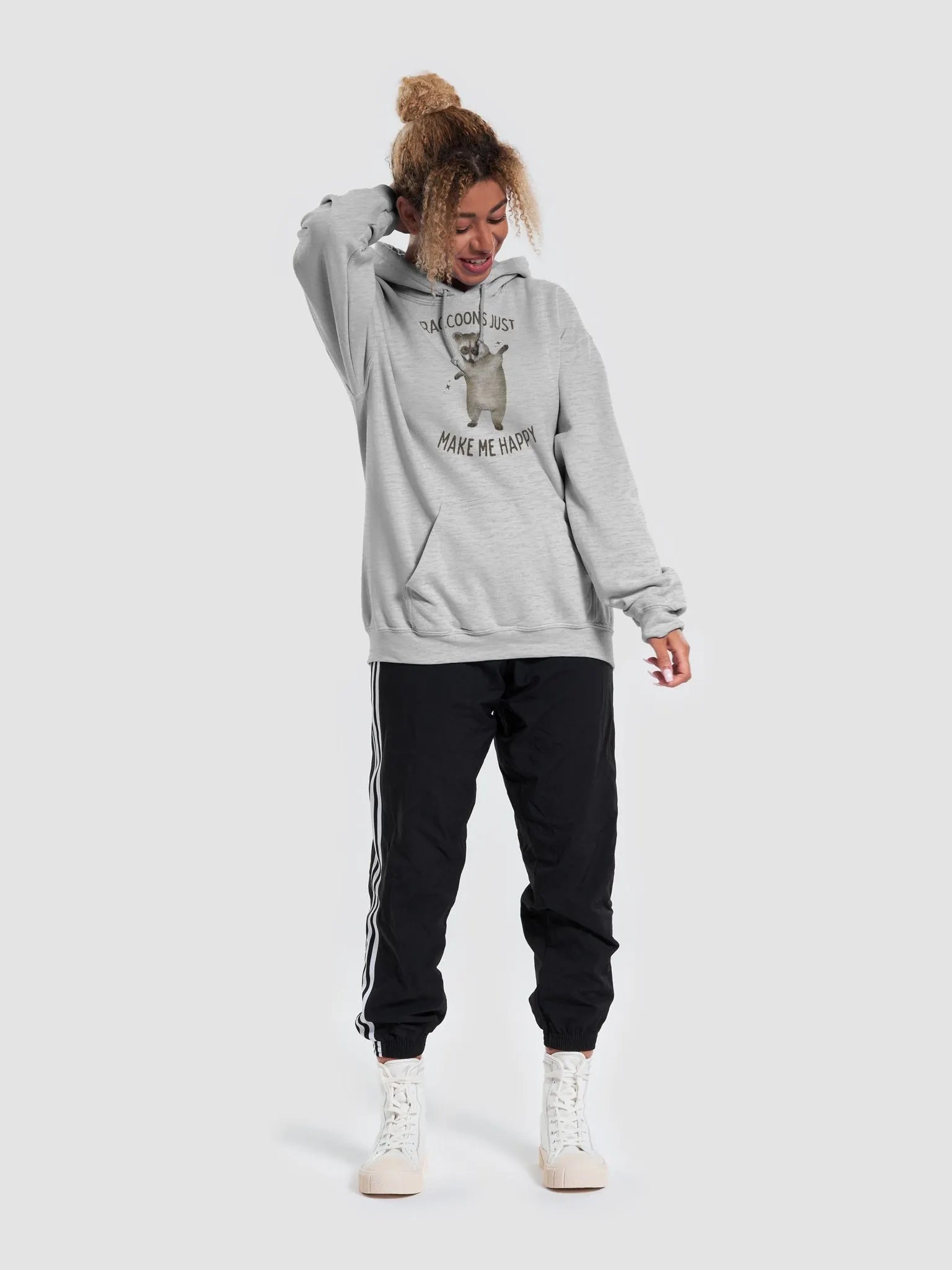 Raccoons just make me happy Hoodie product image (5)