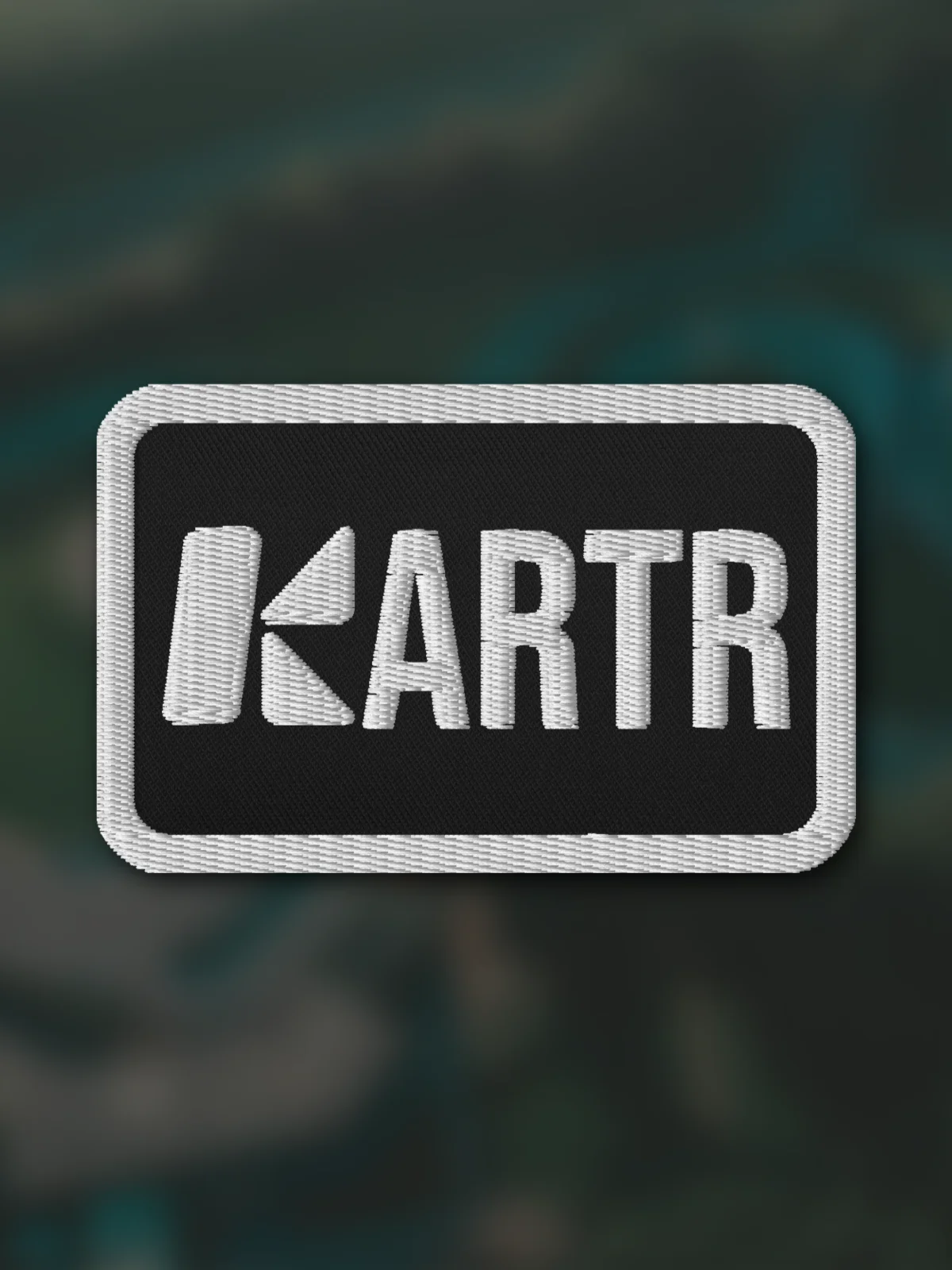 KARTR Black Rectangle Patch product image (1)