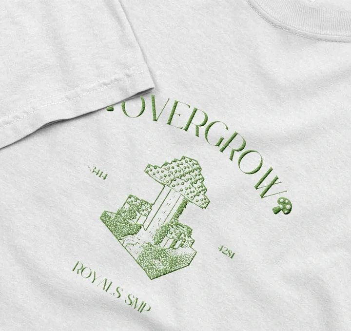 Overgrow Embroidered T-Shirt - Royals SMP product image (1)
