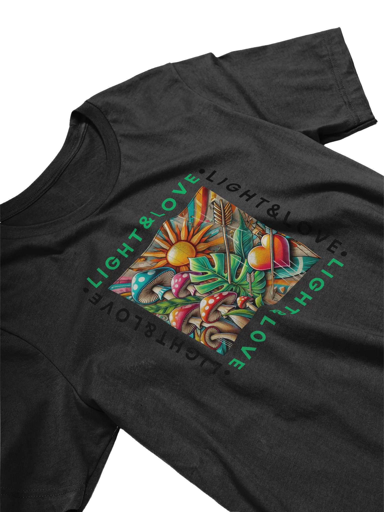 Light & Love Tee: The Streets Are Talking Art Style product image (4)