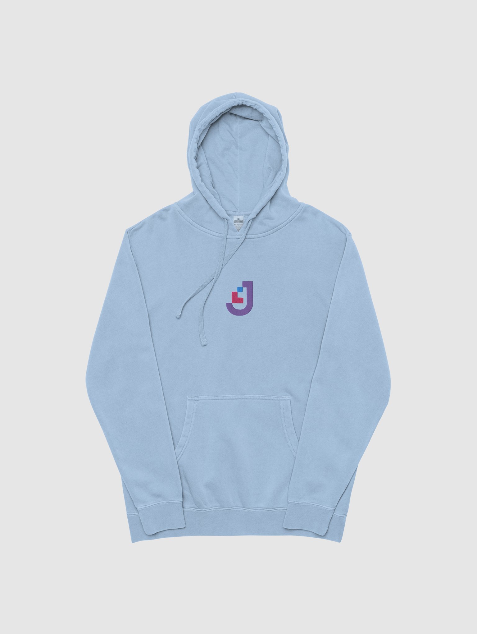 Jennah Pigment-dyed Embroidered Hoodie product image (1)