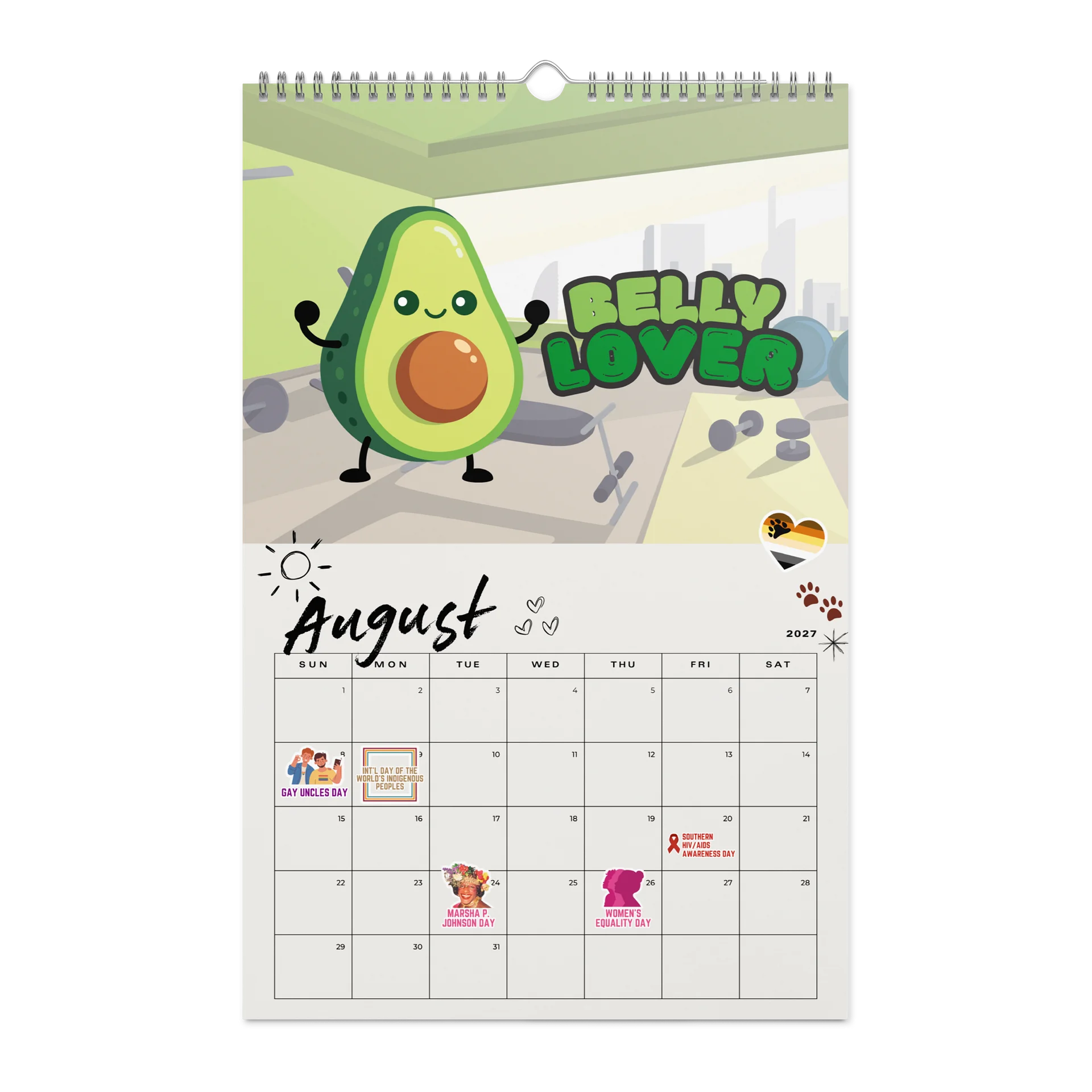 2027 LGBTQ+ & Cultural Awareness Calendar product image (8)