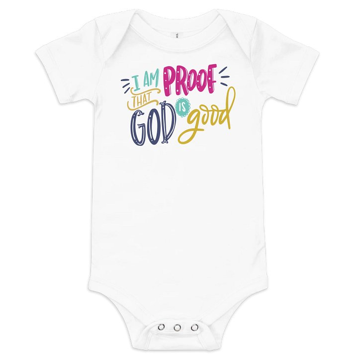 Am Proof That God Is Good™ Onesie product image (1)