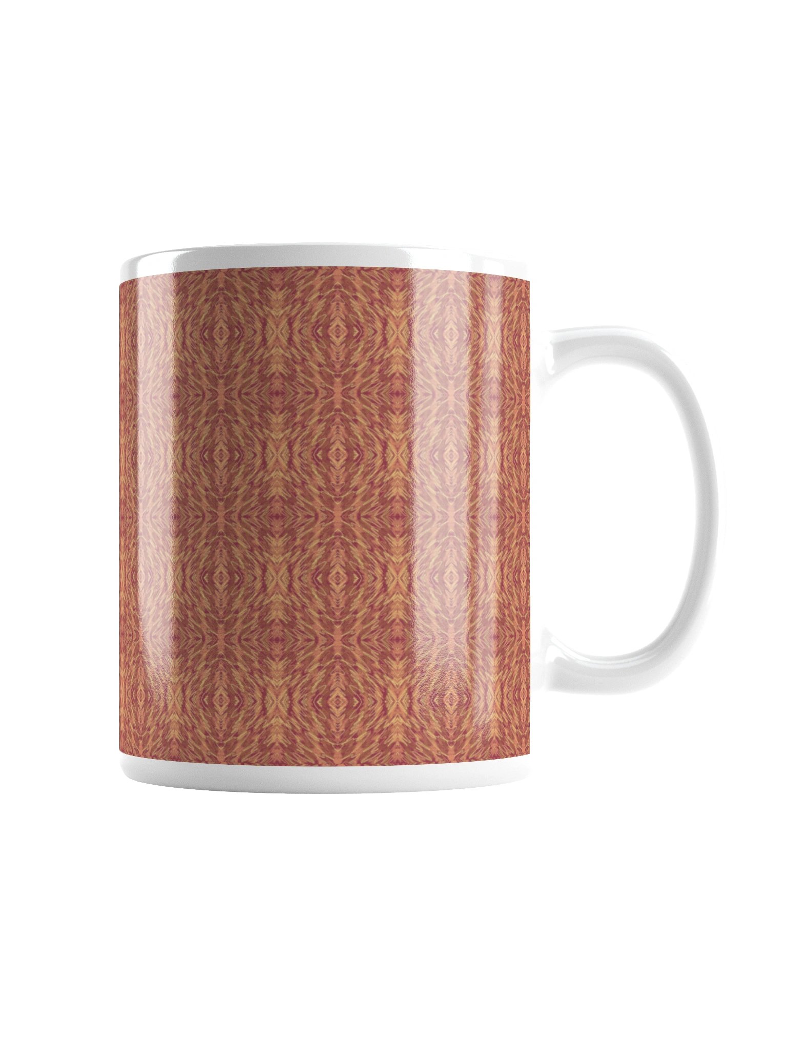 Hearth Glow – White Glossy Mug product image (5)