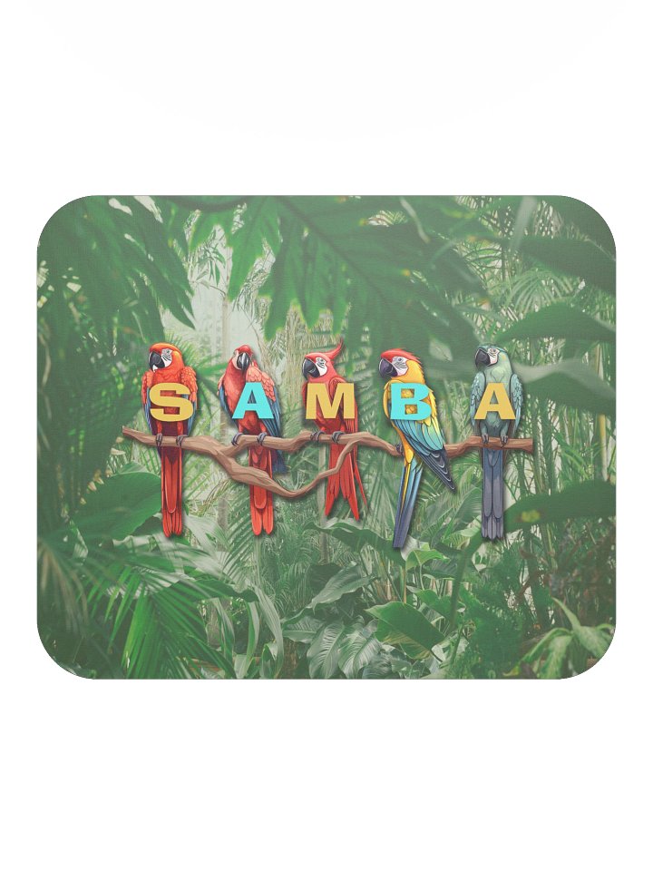 Samba Parrots • Mousepad product image (2)