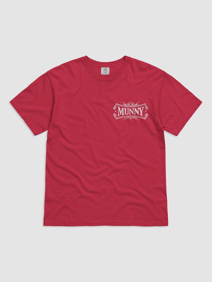 MUNNY "COUNTING" TEE (Red) product image (1)
