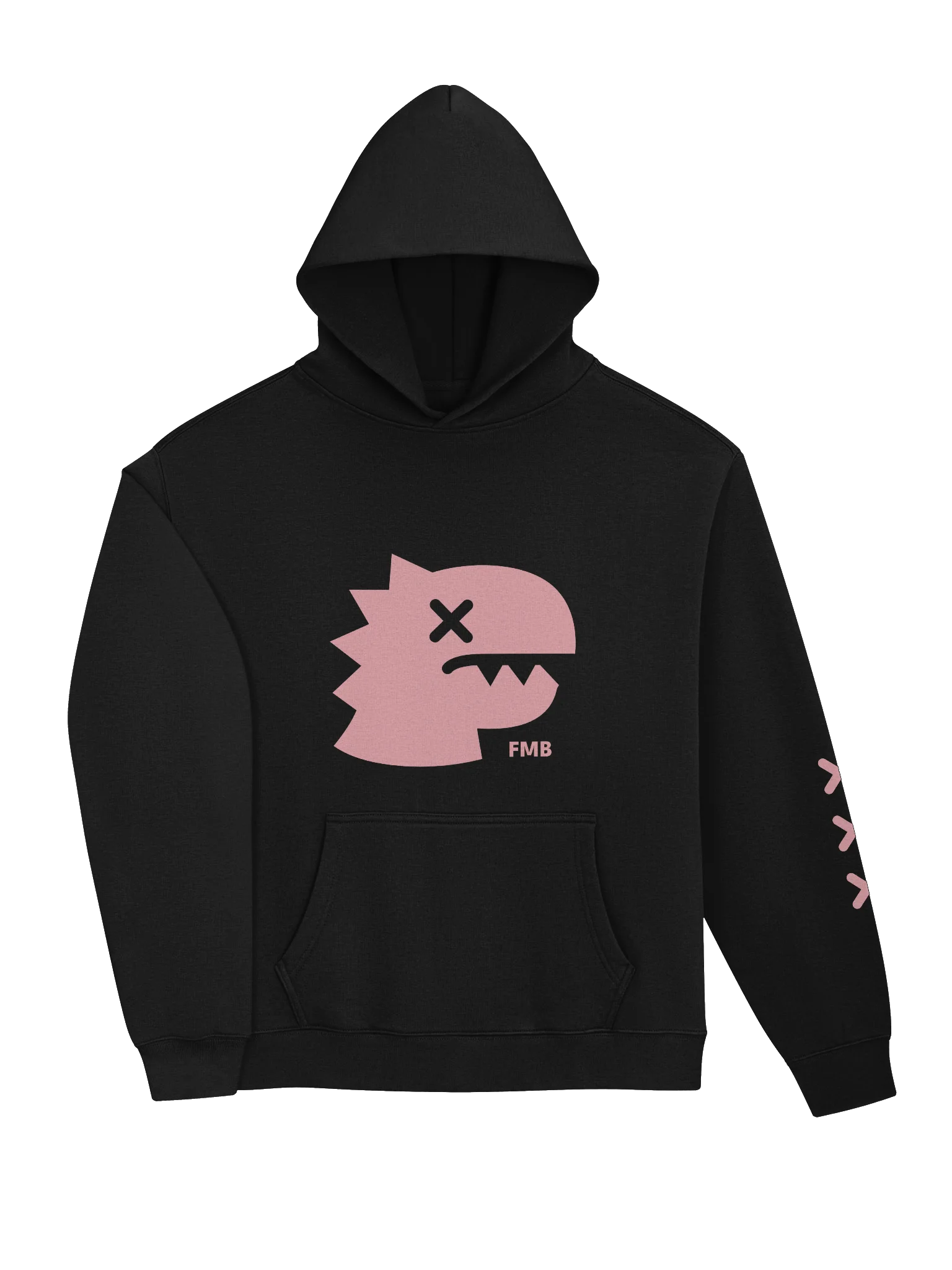 FMB | JETLAG DINO Premium Hoodie Pink product image (3)
