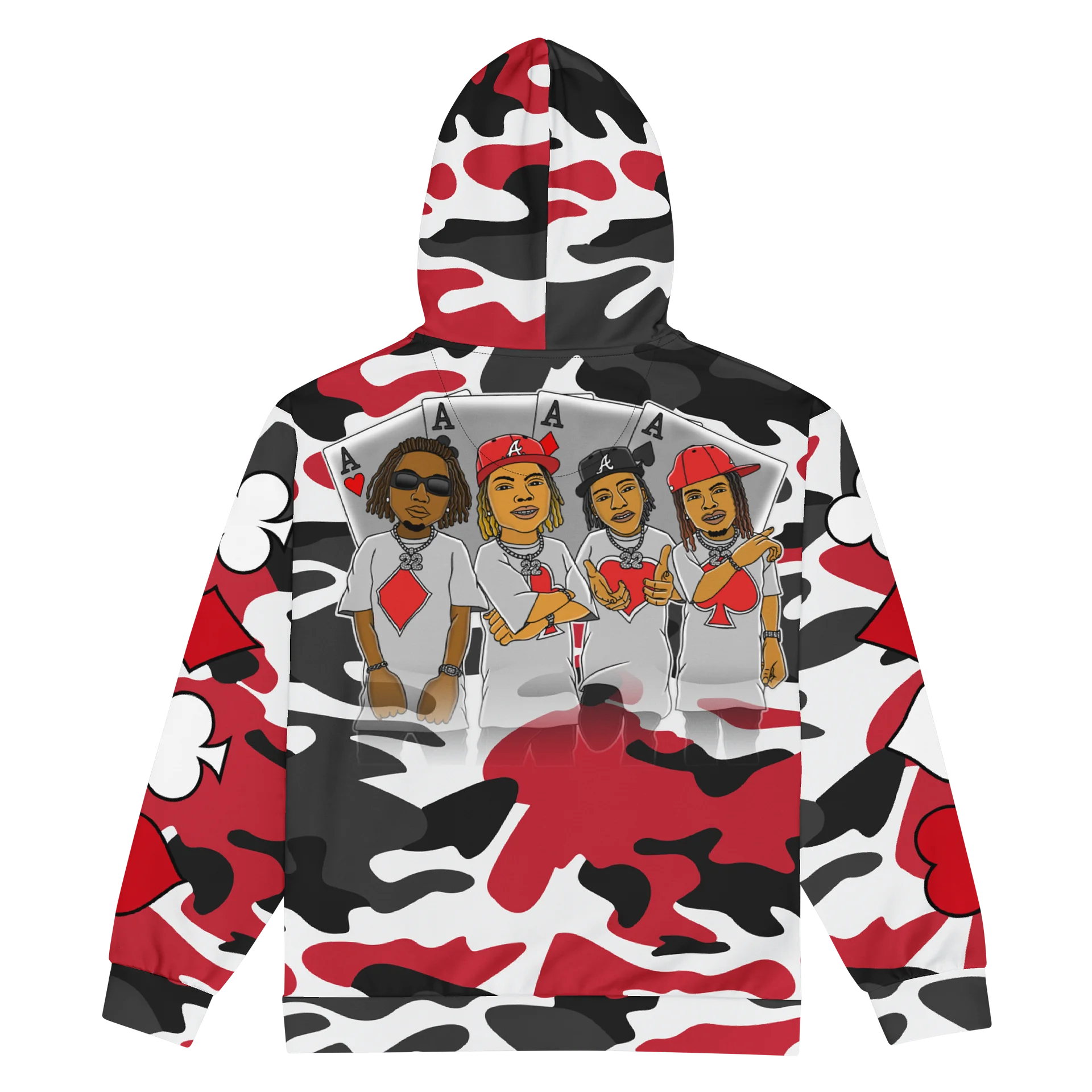Crank Dat Yank Camo Hoodie product image (2)
