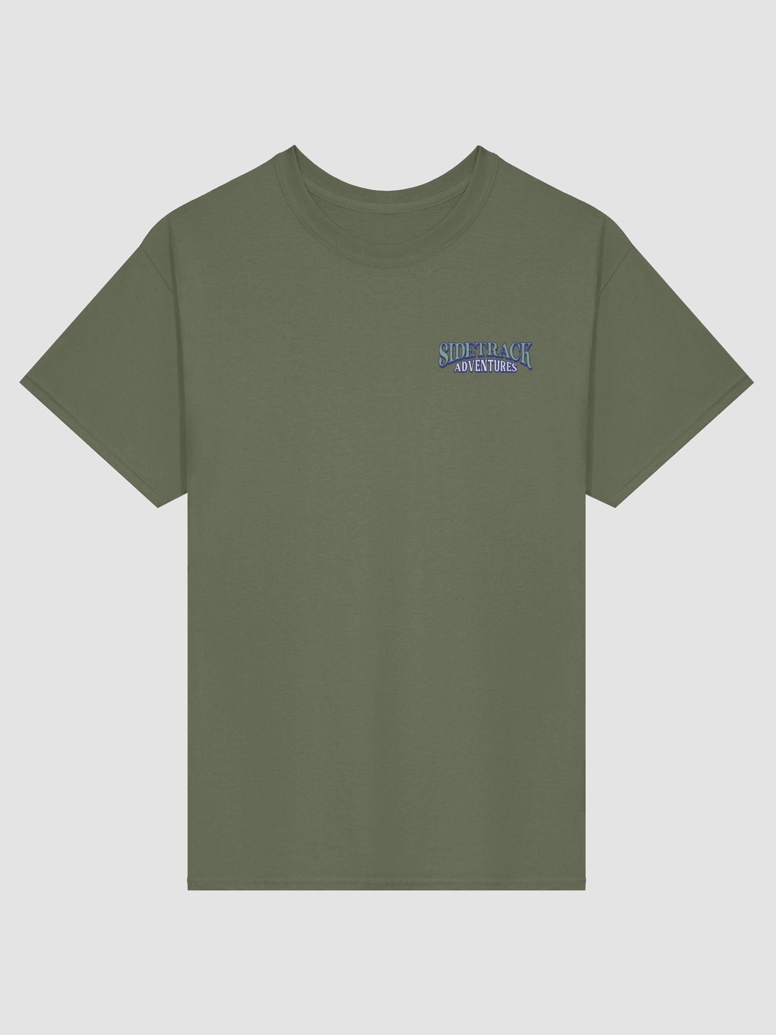 Back For 1 Month: Sidetrack Adventures Retro Logo Shirt with Design on Back product image (1)