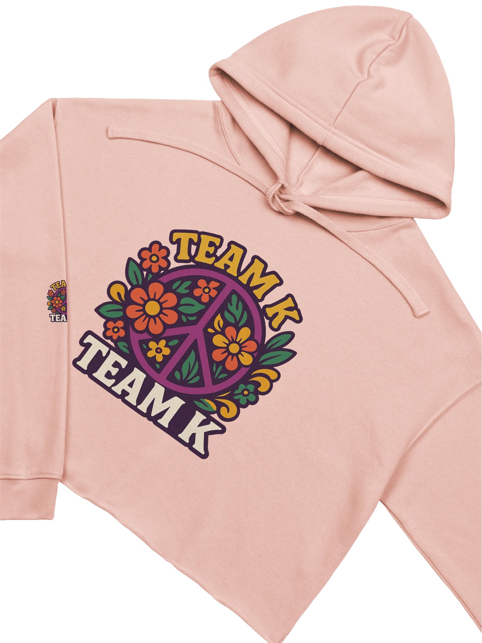 Team K 1960's Crop Hoodie product image (20)
