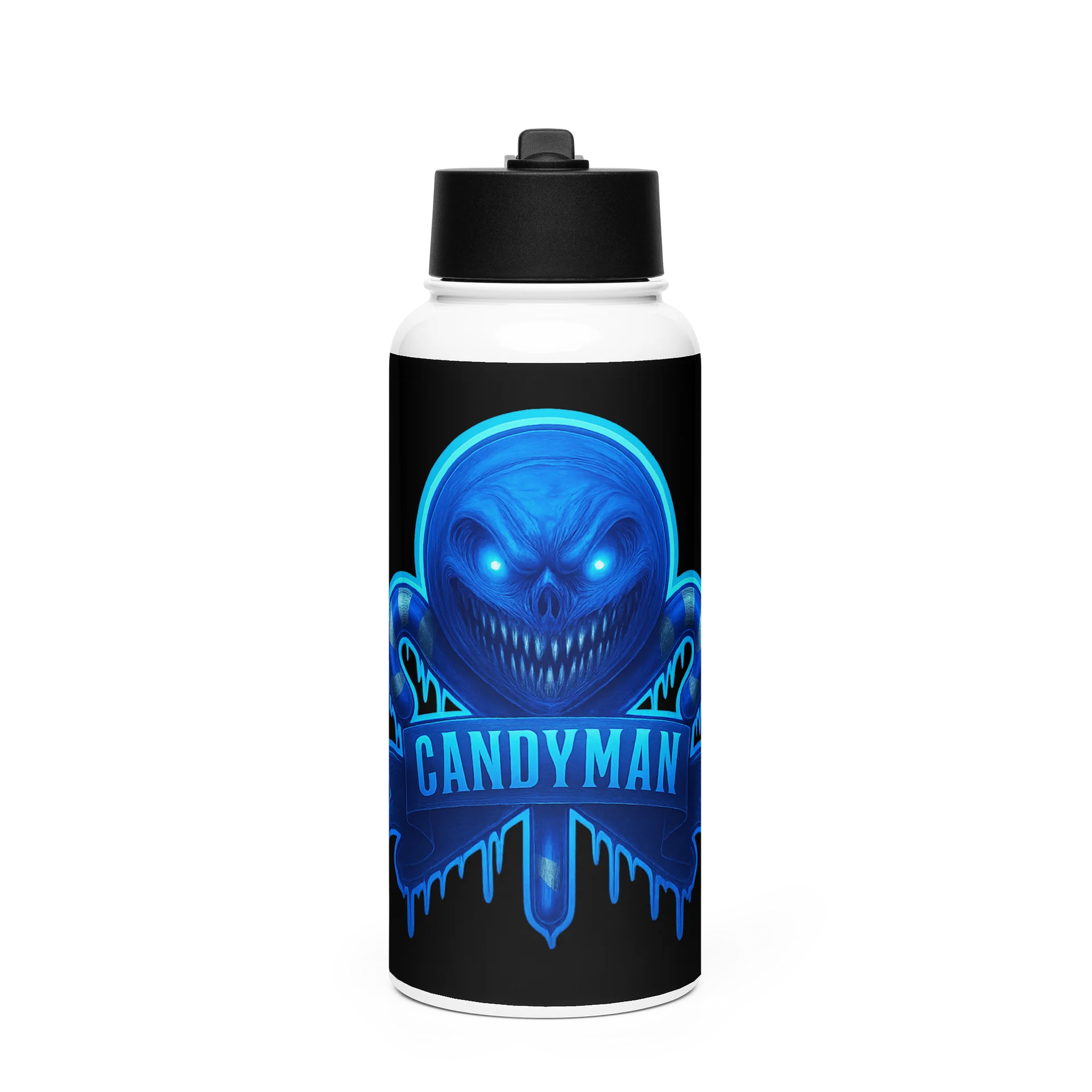 Stainless Steel Water Bottle with a Straw Lid product image (1)