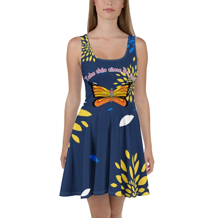 Fluttering Blossoms Skater Dress product image (2)