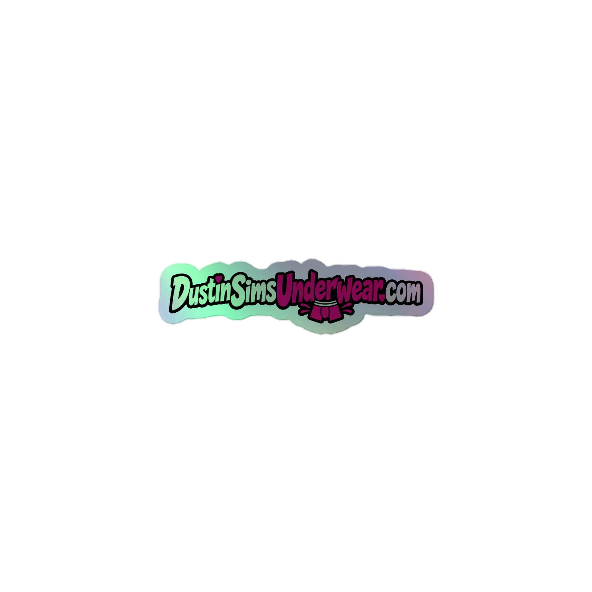DustinSimsUnderwear.com Sticker product image (2)