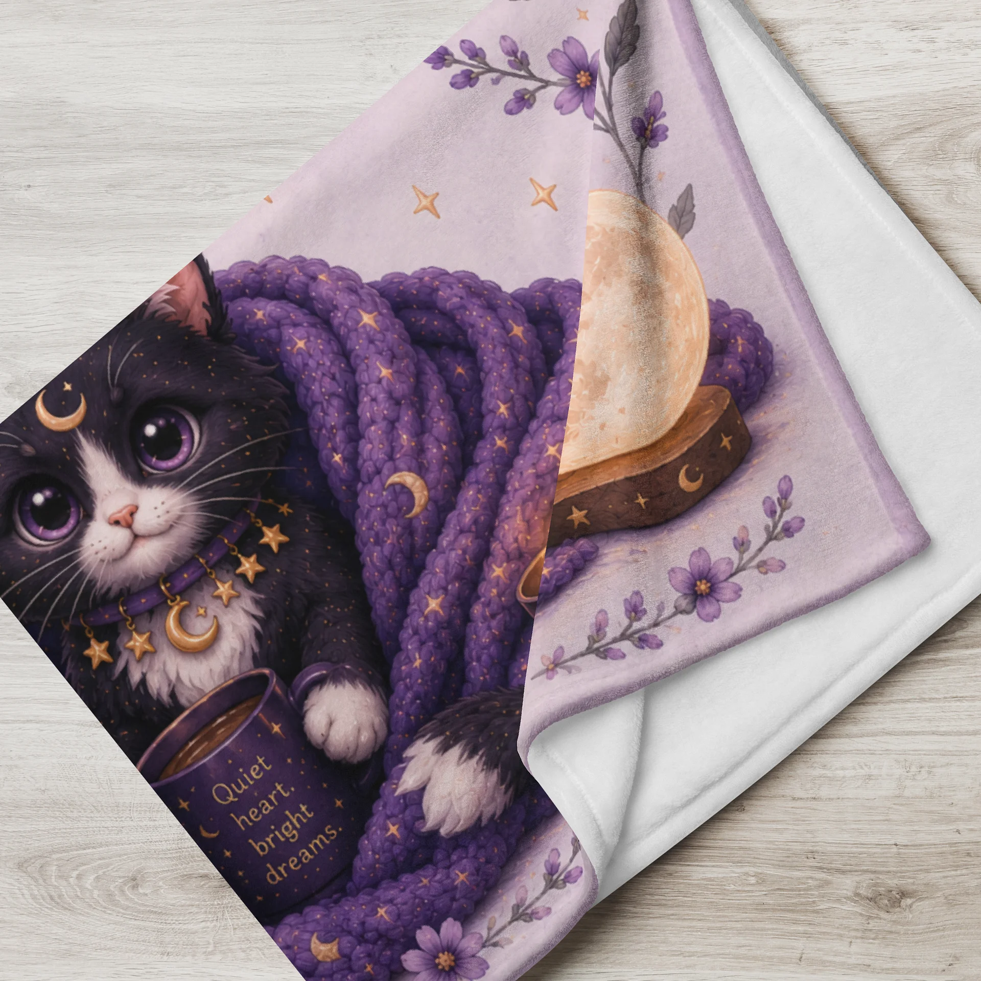 Luna Follow the Quiet Magic Throw Blanket product image (7)