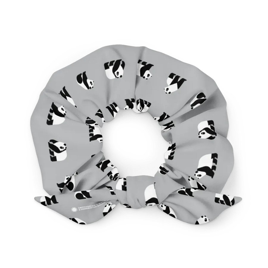 Panda Scrunchie (Gray) Image 2