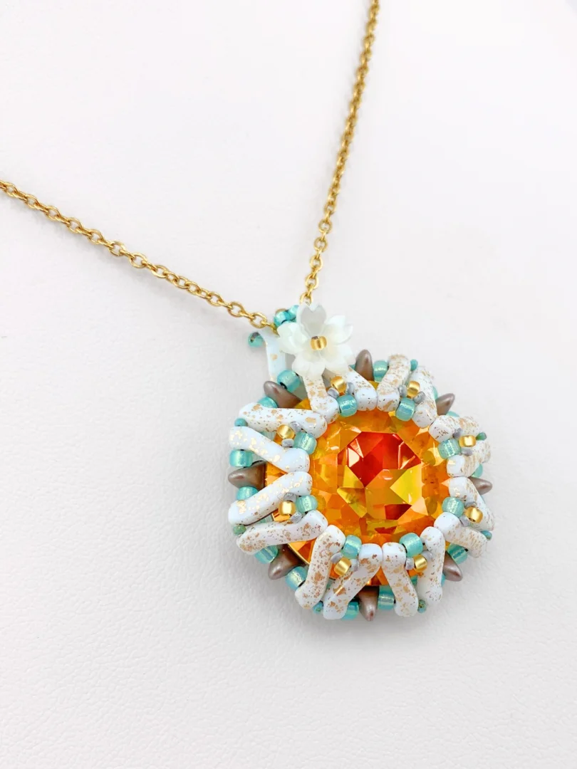 Balaton Blooms Pendant *ONLY* - Gold product image (1)