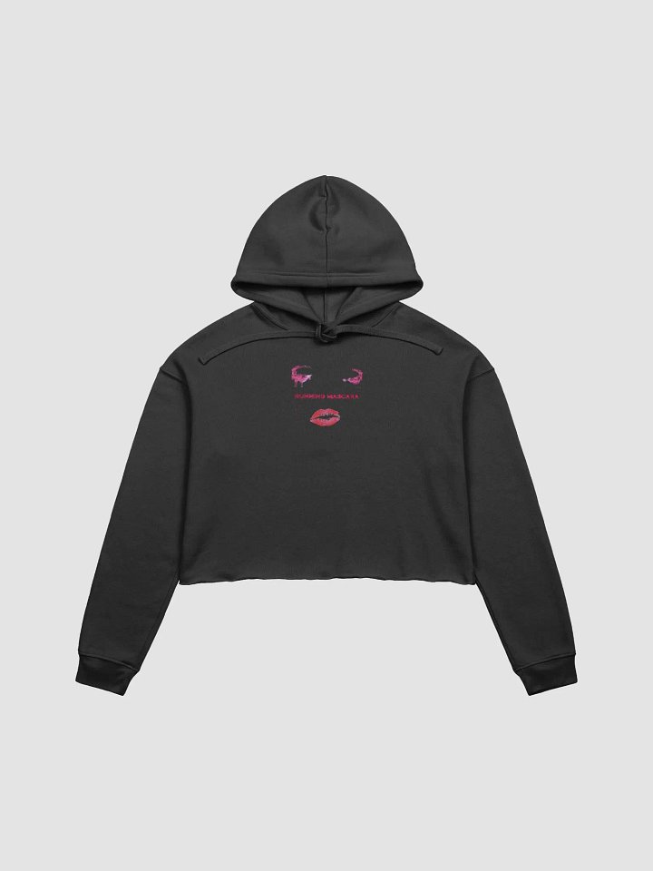 Running Mascara Cropped Hoodie product image (1)