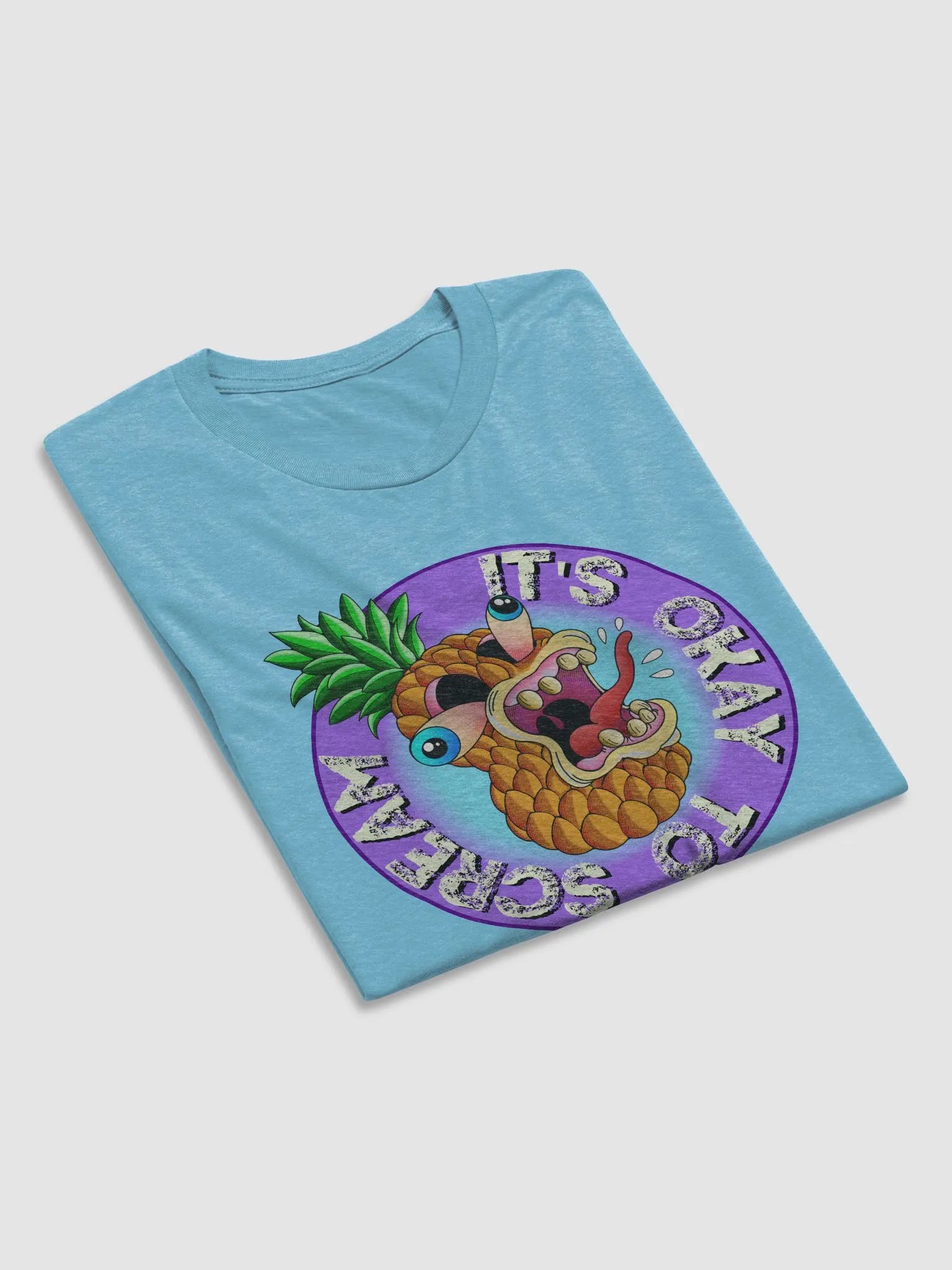 Please Scream: Bella+Canvas Triblend Short Sleeve T-Shirt product image (6)