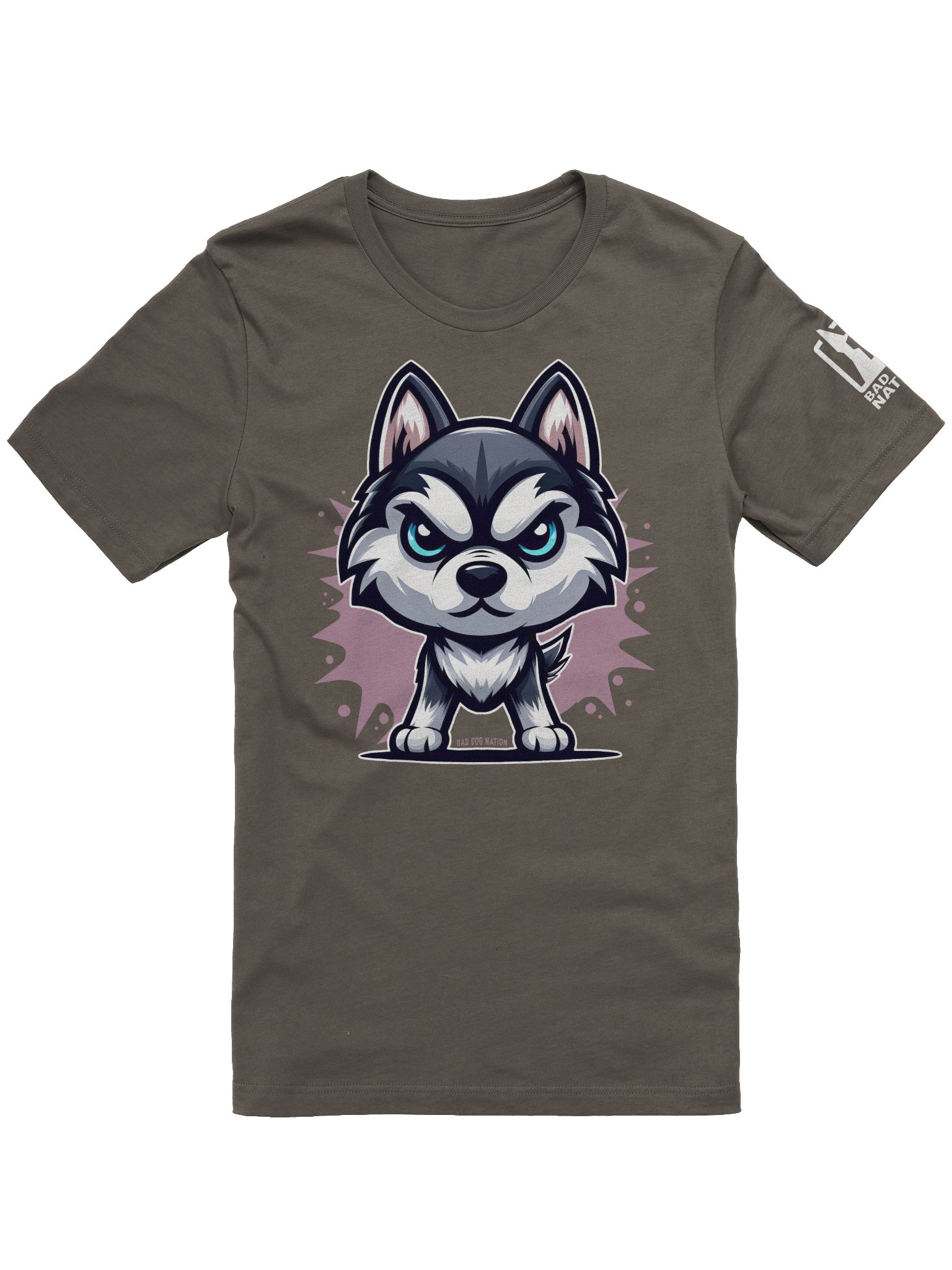 Husky Angry Pup - Premium Unisex T-shirt product image (2)