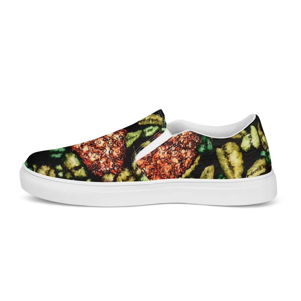 HYDRANGEAS V women's slip-on canvas shoes product image (6)