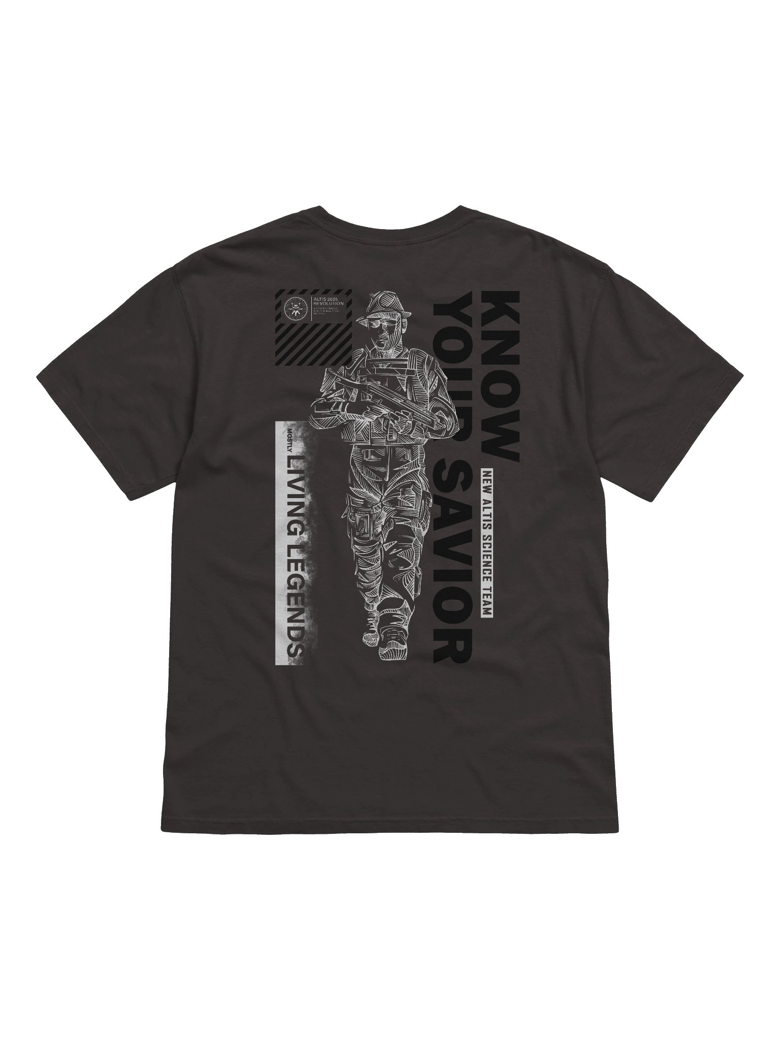 “KNOW YOUR SAVIOR WHITE” – Science Team Tee product image (1)