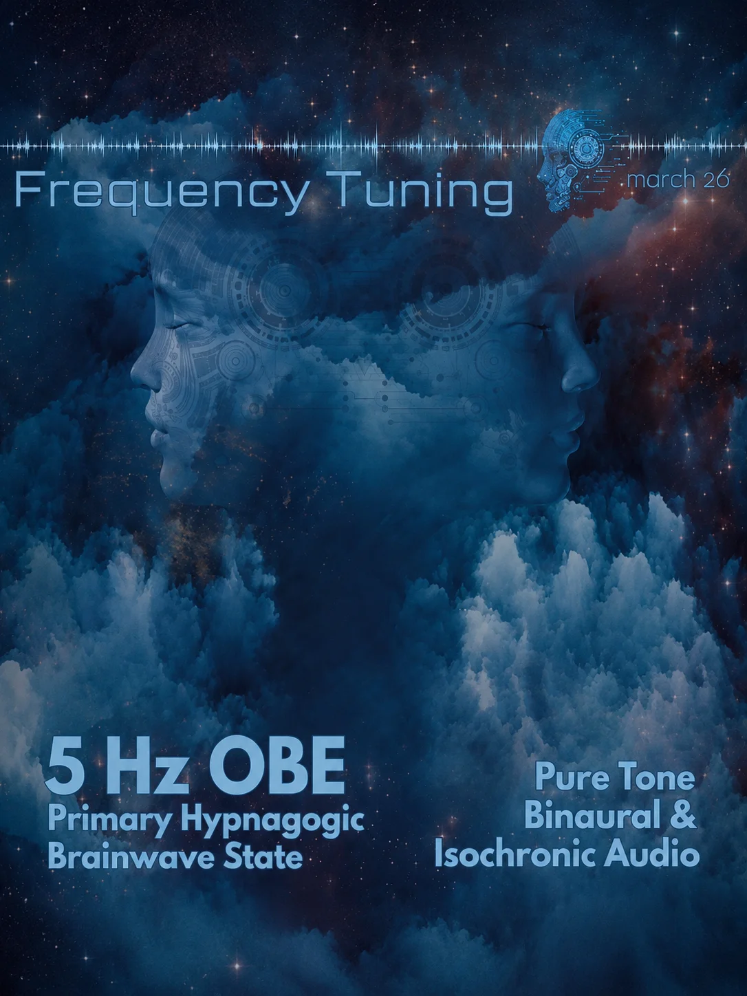 5 Hz Primary Hypnagogic State: Lossless WAV File product image (1)