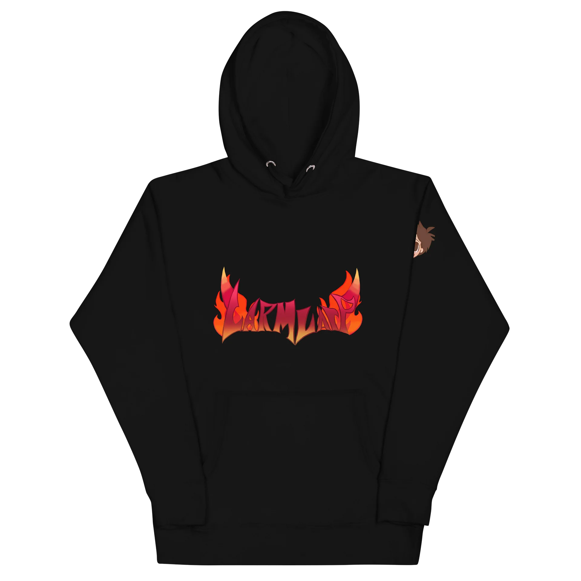 Larm Larp Flame Comic Hoodie product image (3)