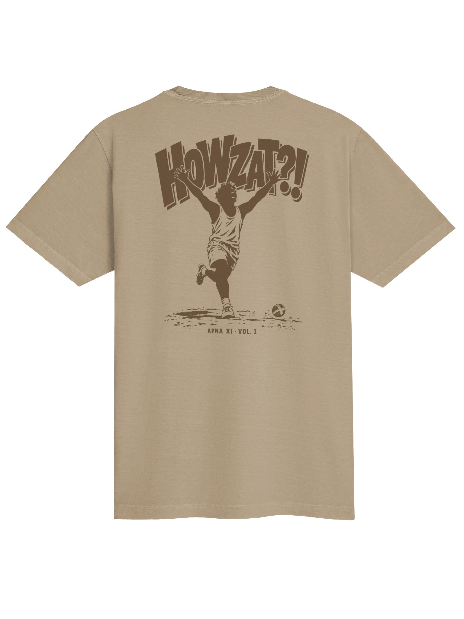 Howzat?! (Heavyweight Tee, Back Print) product image (2)