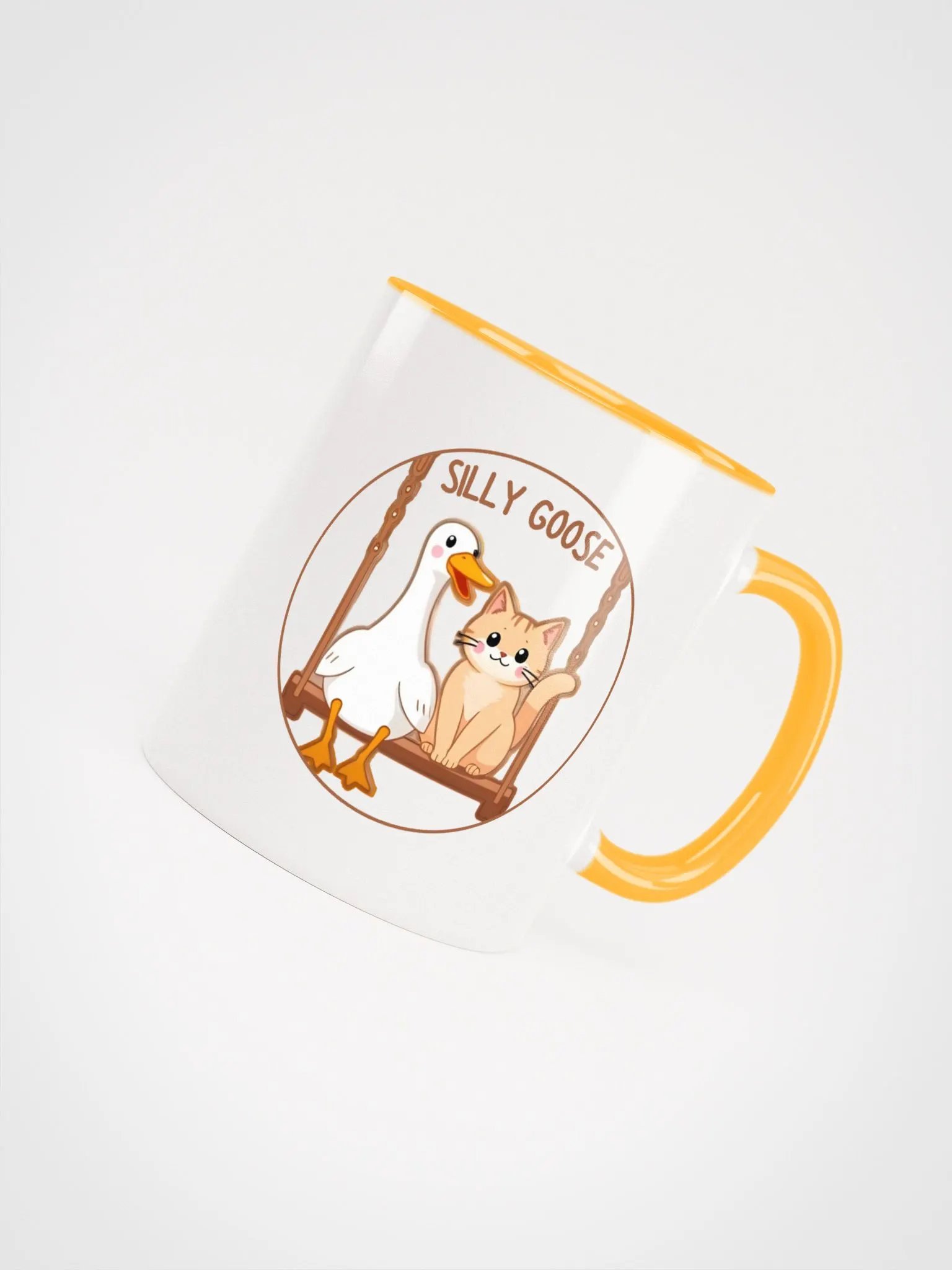 Silly Goose & Noodle Ceramic Mug product image (19)