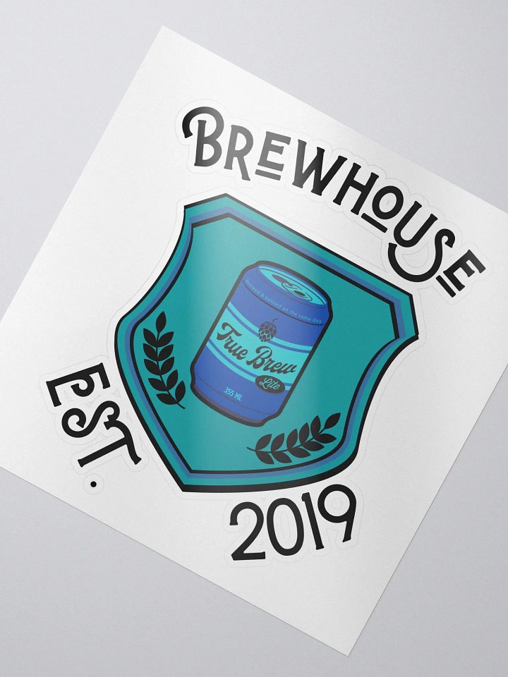 Brewhouse University Sticker product image (1)