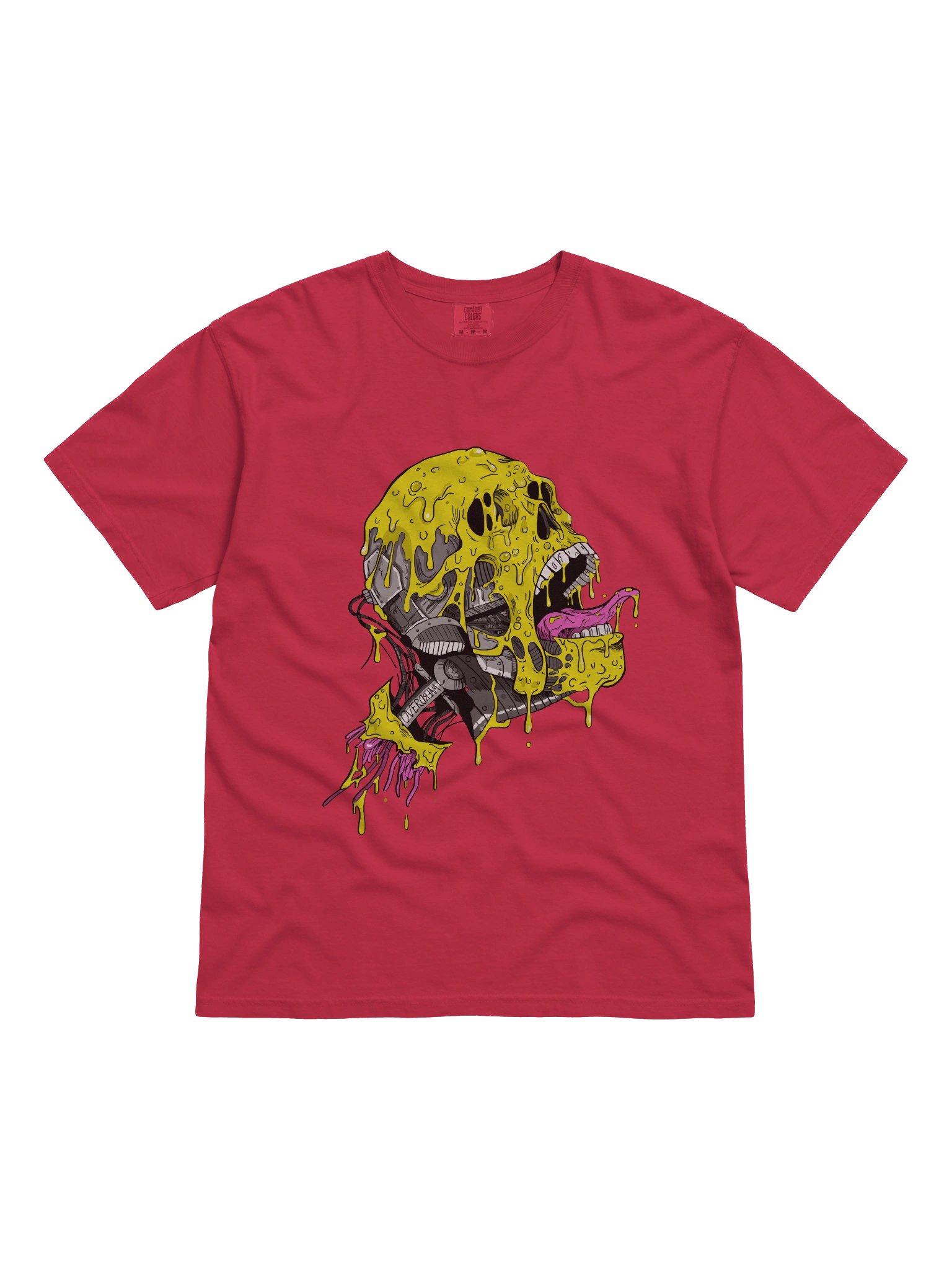 Skullmelt Tee (Yellow/Blue) product image (1)