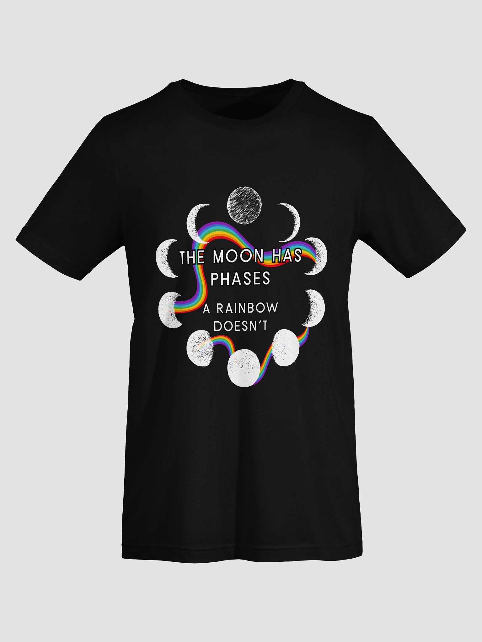 Moon Phases Rainbow T-Shirt product image (25)