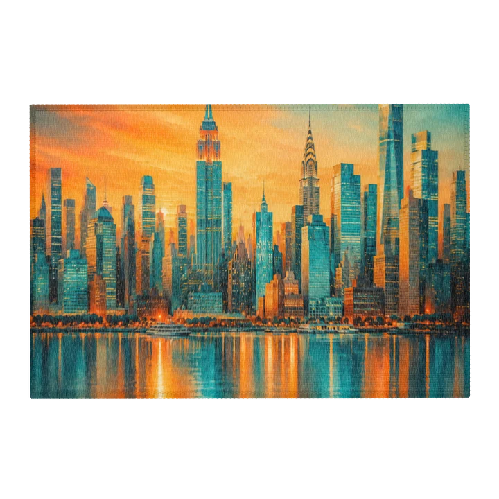 Manhattan Sunset Reflections - The Rug product image (2)
