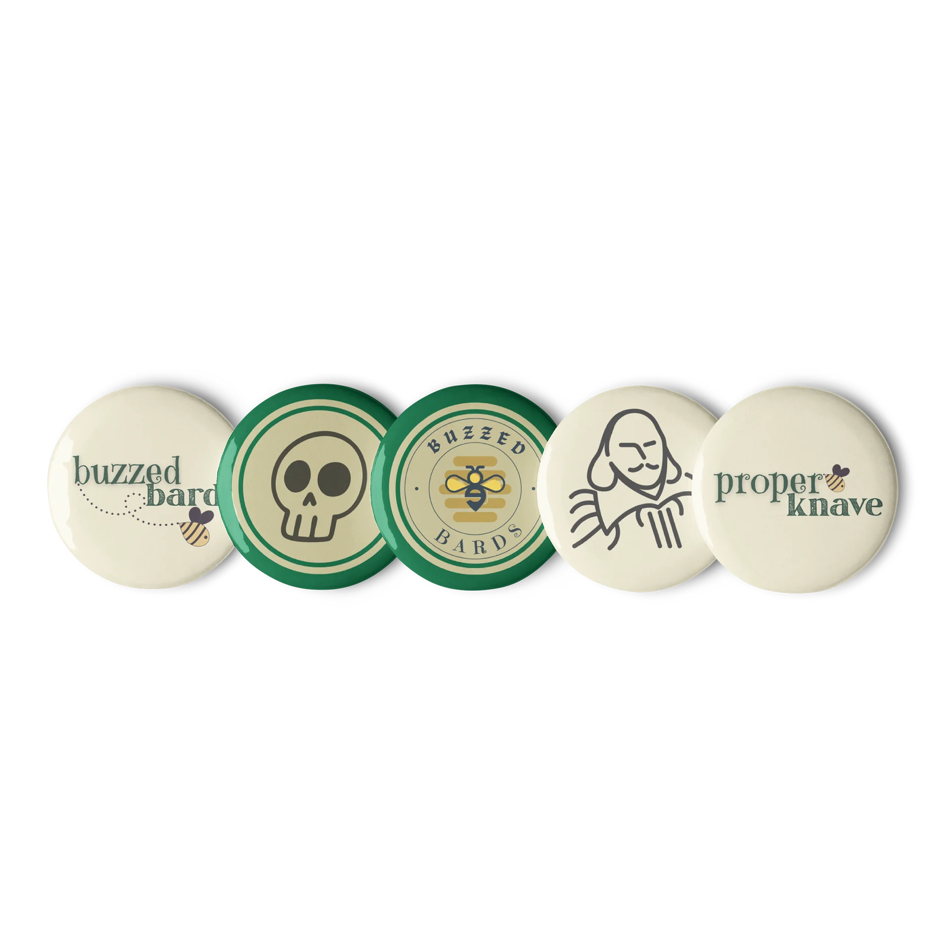 Buzzed Bards - Buttons product image (2)