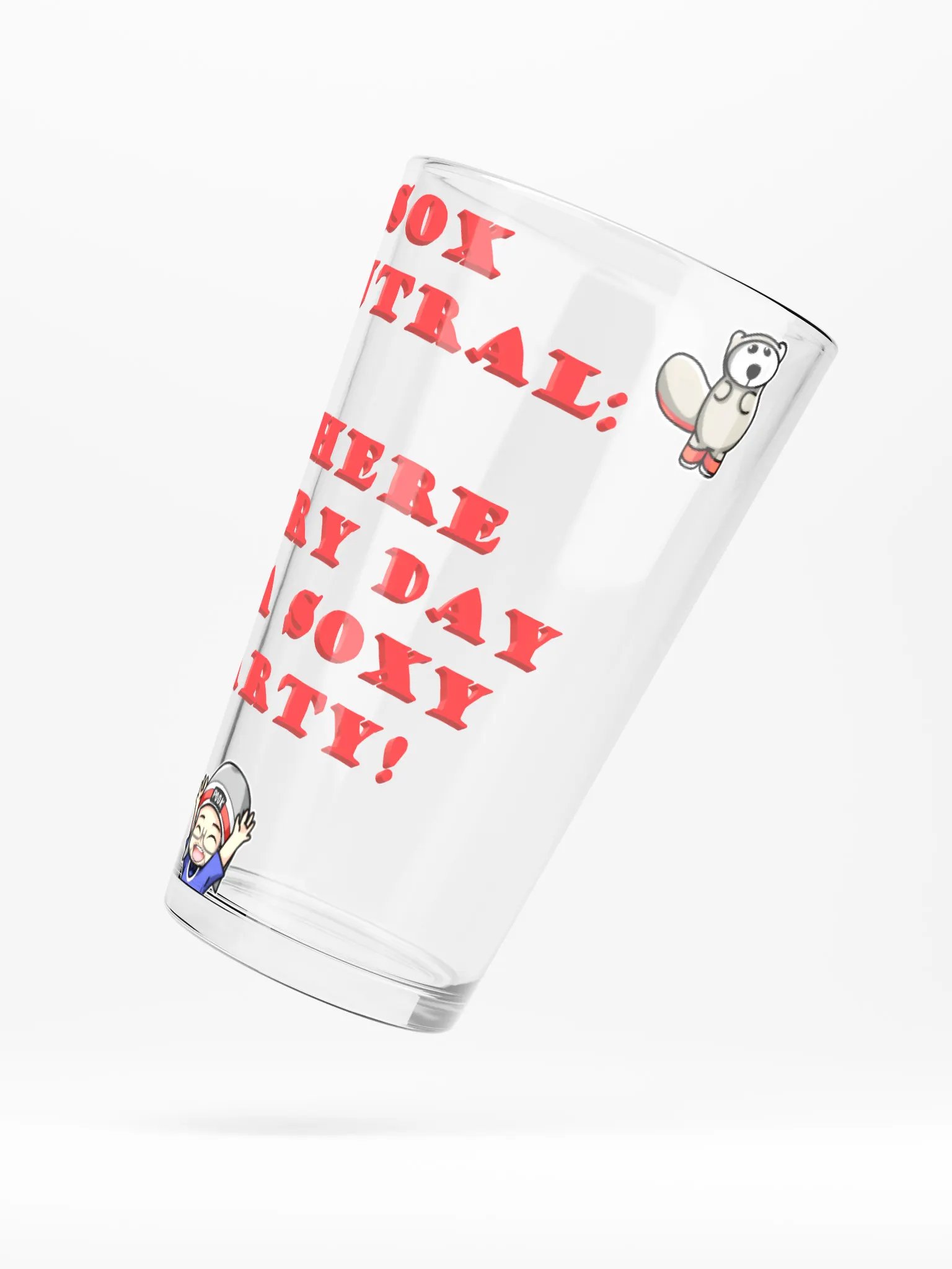 The Soxy Party Pint Glass product image (5)