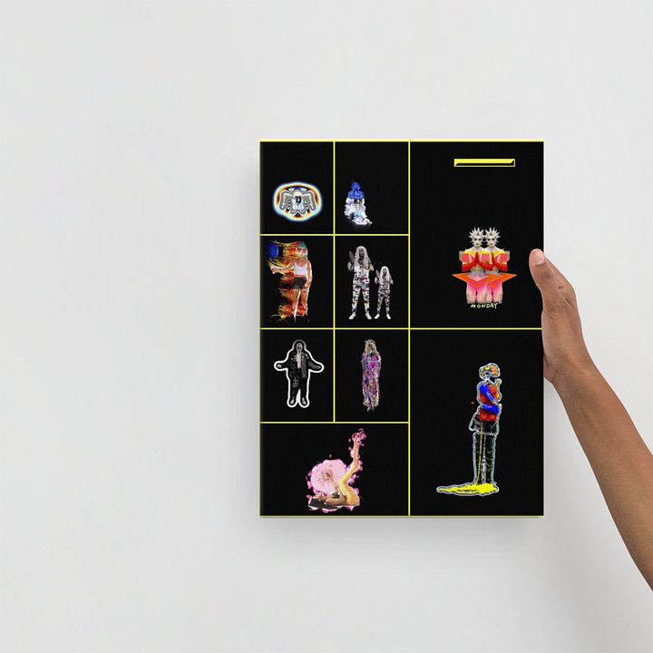 MONDAY FUNDAY (Canvas) by Benzi product image (2)