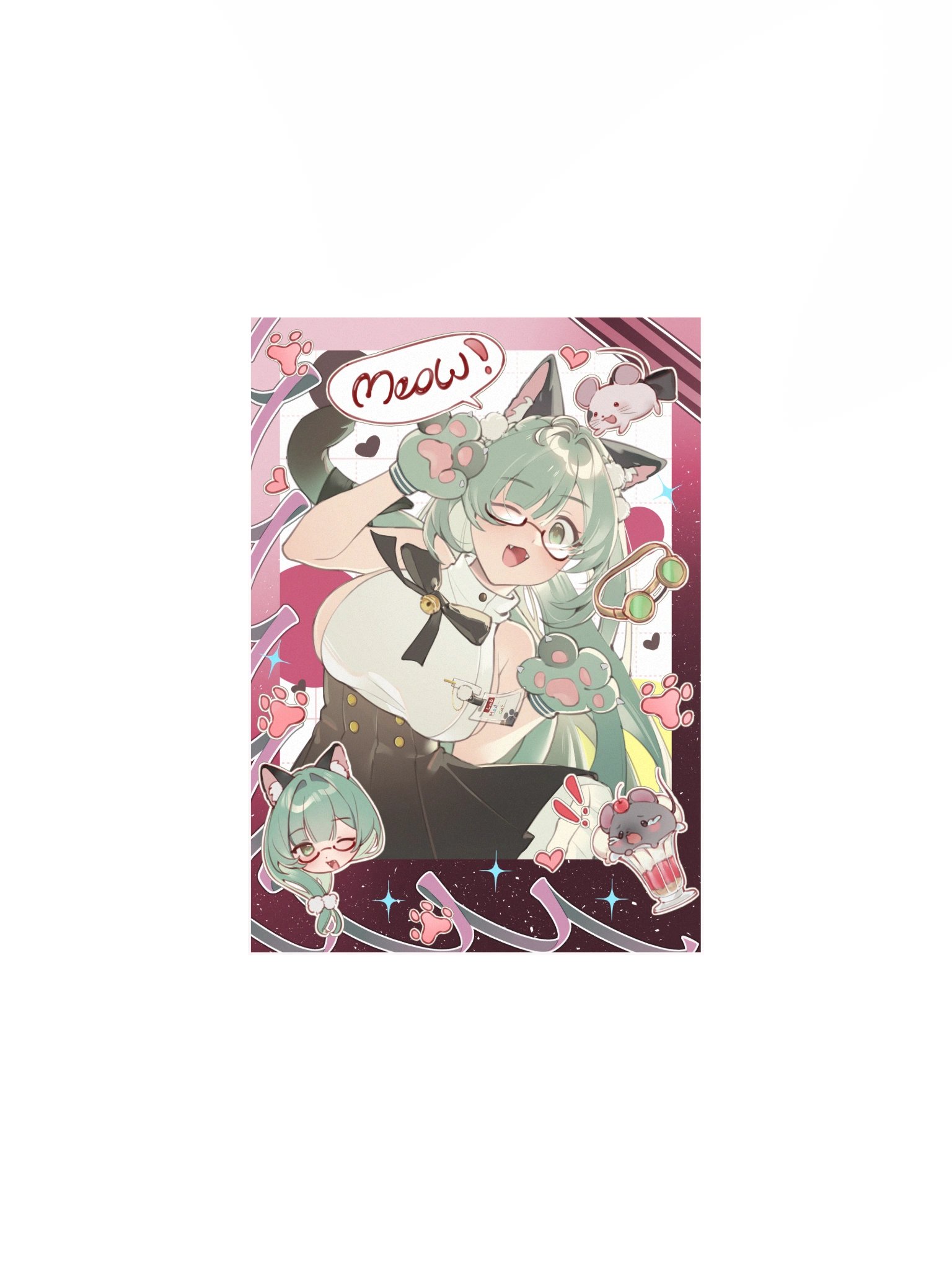 Playful Paws Matte Poster product image (1)