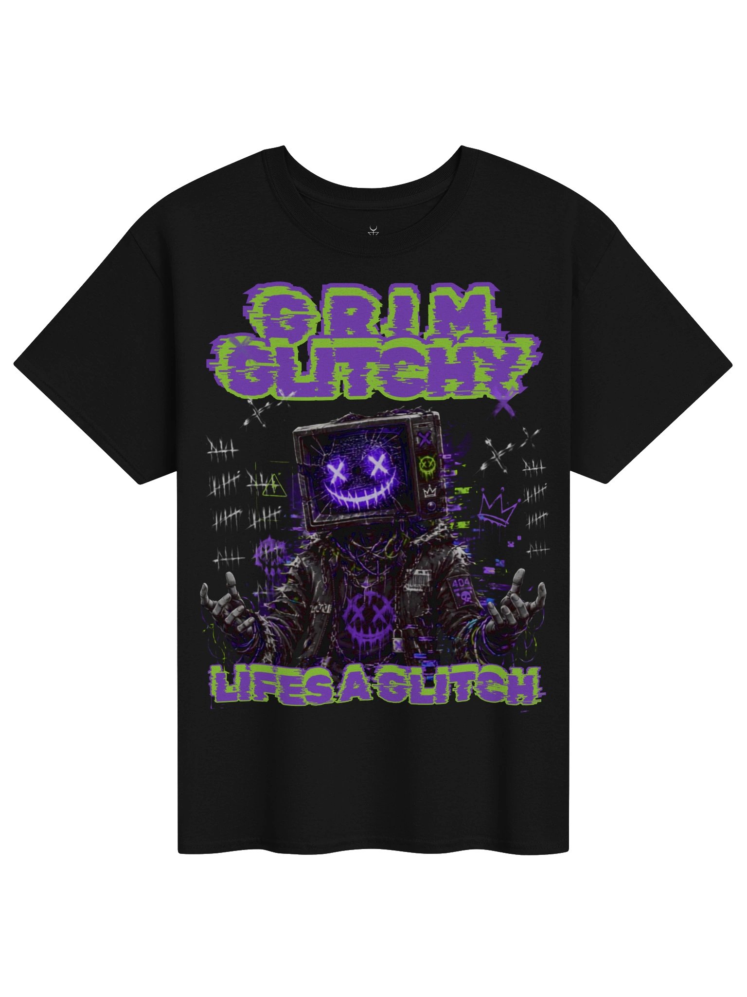 GRIM GlitchY Psycho Poster Tee product image (1)