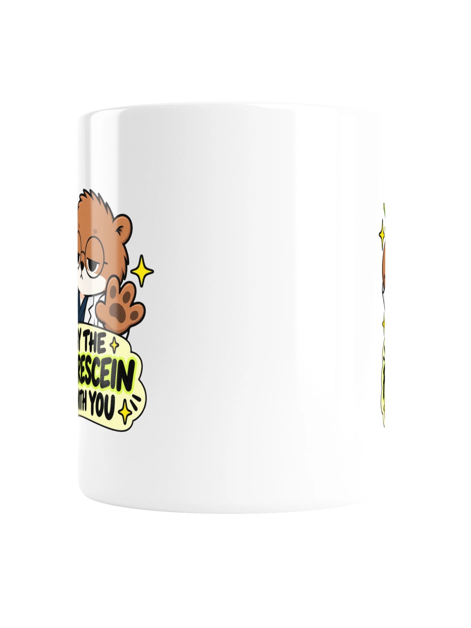 Sleepy Optometrist May the Fluorescein Be With You Mug product image (2)