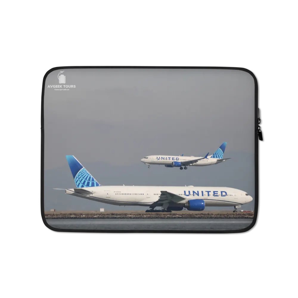 United Skies Laptop Sleeve product image (1)