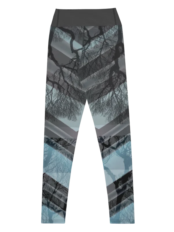 Gray Wood-Yoga Leggings product image (10)