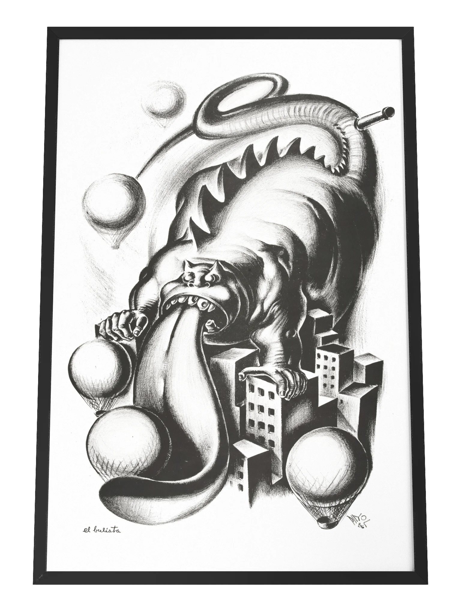 El Bulista (The Bully) Print product image (1)