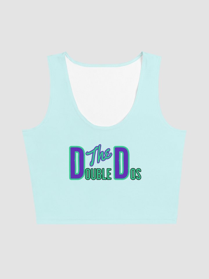 [thedoubledos] All-Over Print Crop Top product image (1)