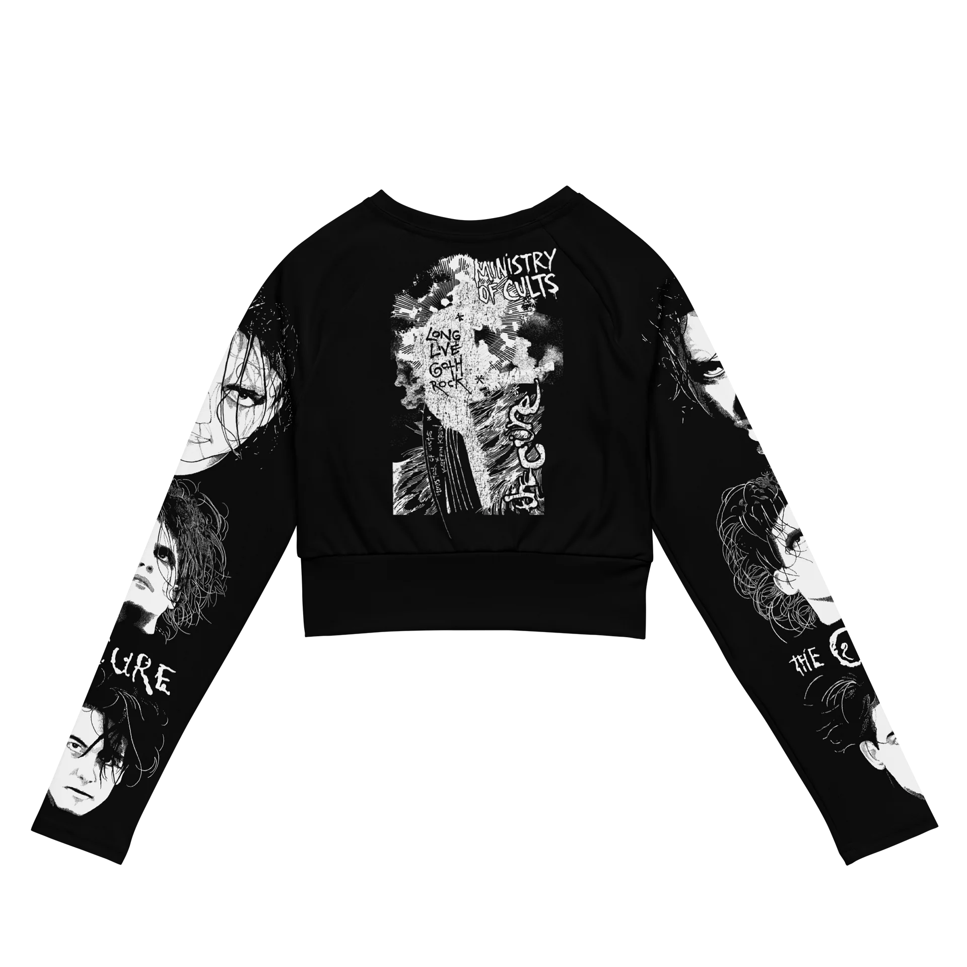 The Cure L/S Crop Top product image (2)