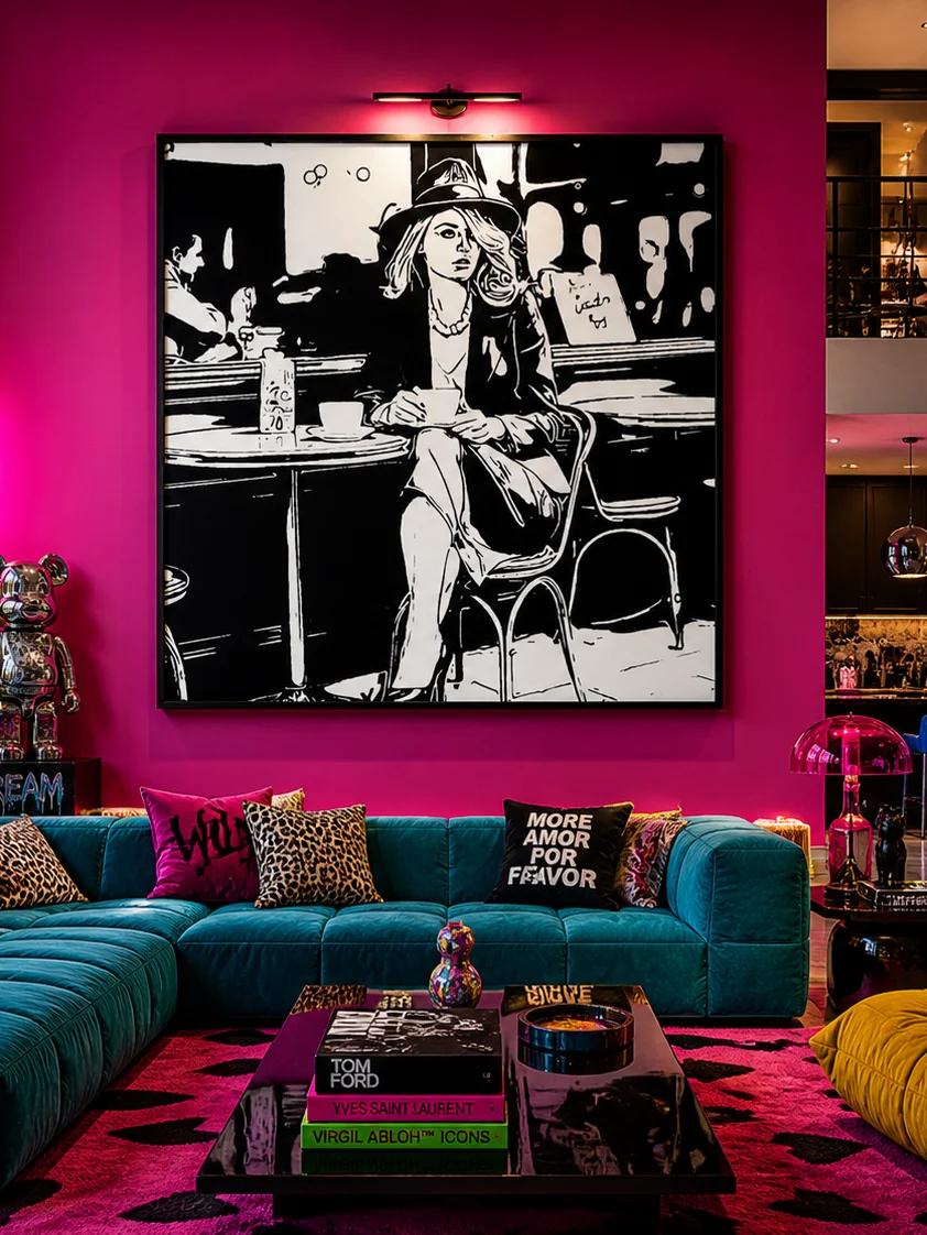 Parisian Elegance Wallart - Canvas wallart product image (2)