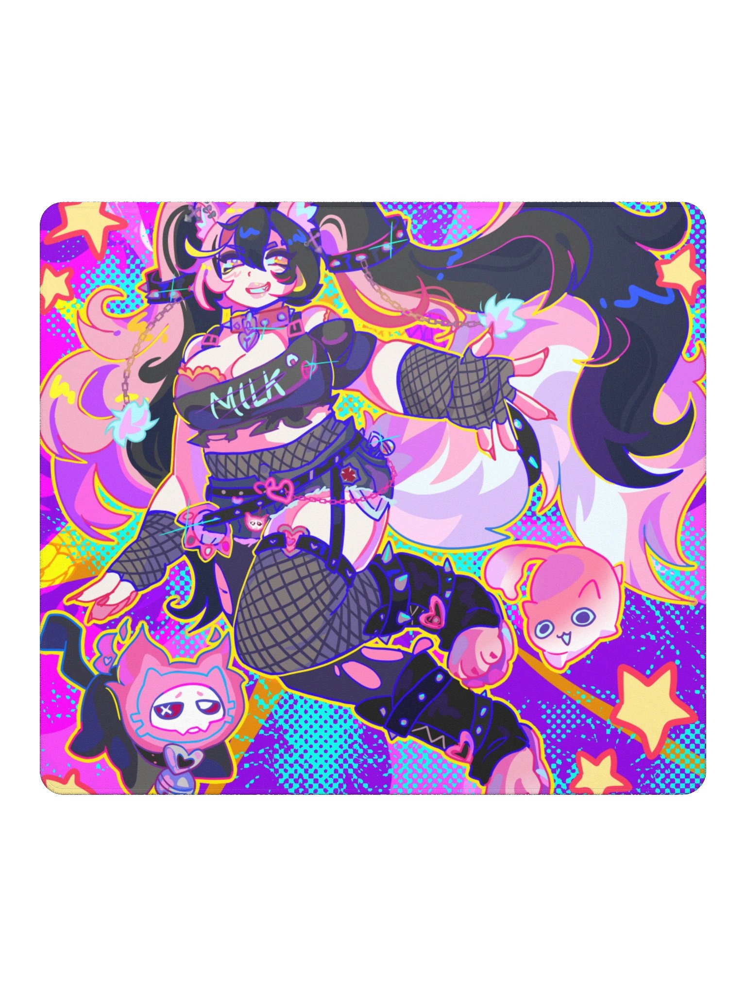 CHAOS KITTY CREW OVERSIZE MOUSE PAD product image (2)