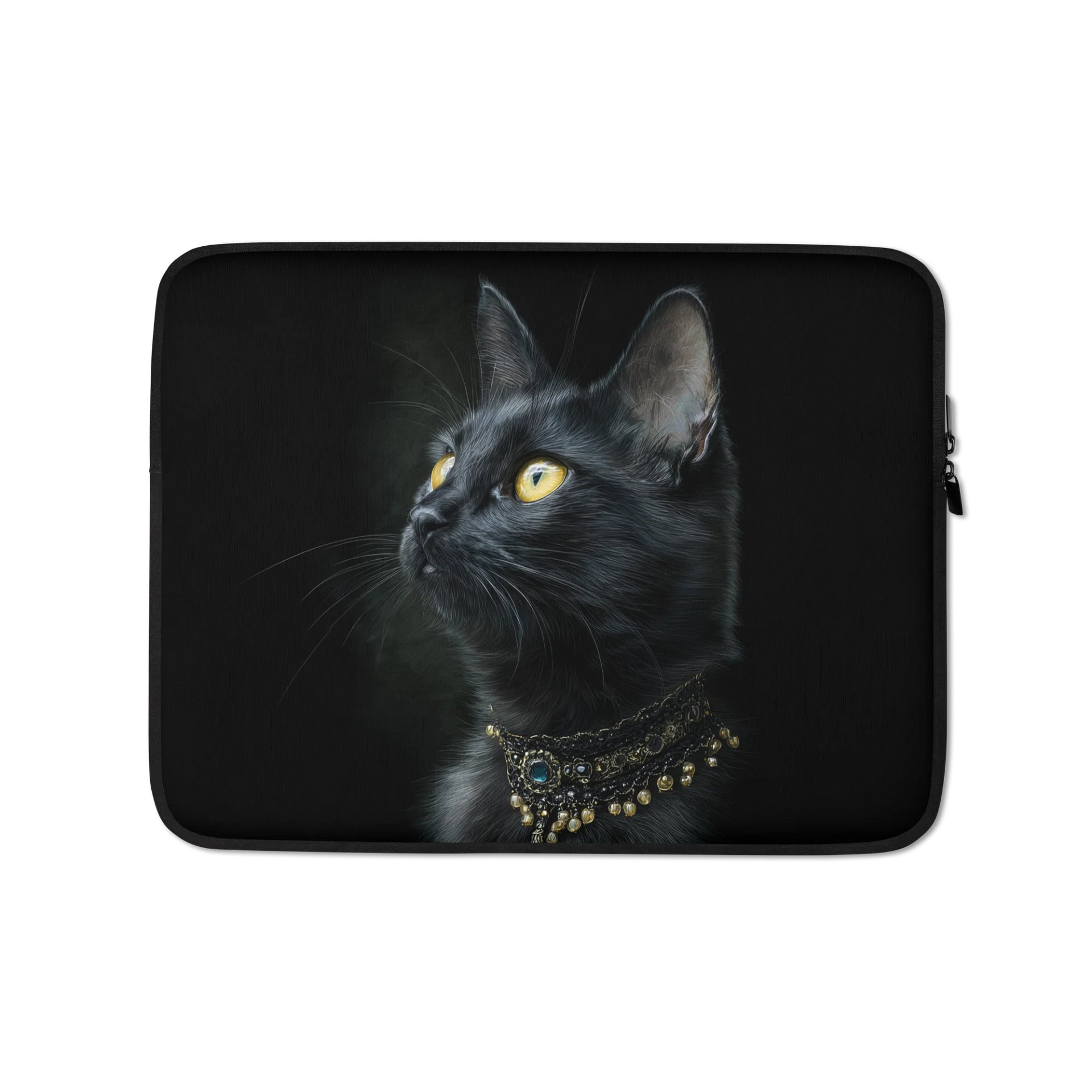 Regal Black Cat - Laptop Sleeve product image (1)